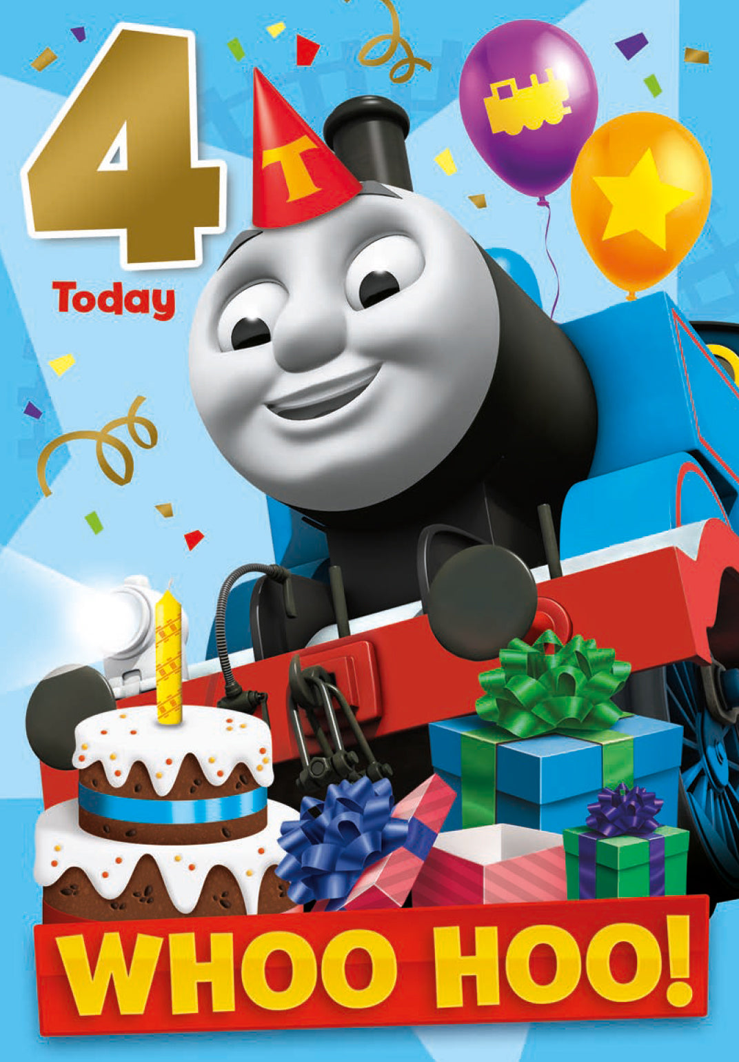 Age 4 Birthday Card Official Product