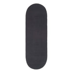 Handmade Woven Braided Oval Rug | 200cm | Black