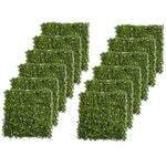 12pcs Artificial Boxwood Panel 50cm X 50cm