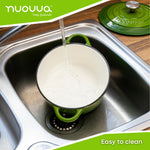 Cast Iron Dutch Oven Casserole Pot With Lid - 20cm (2l)  | Green