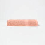 Turkish Cotton 500gsm Towel | Bath Towel | Peach