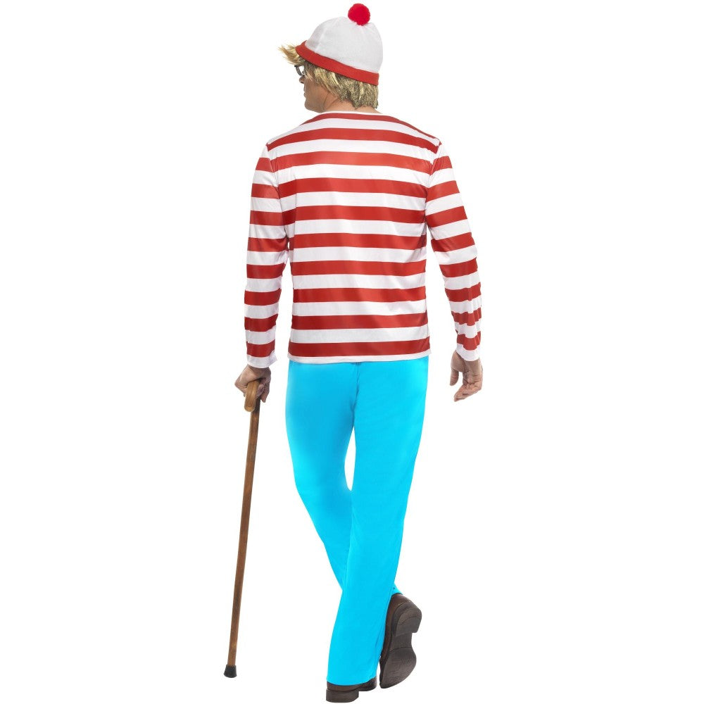 Mens Where's Wally? Costume | Large