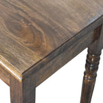 Heritage Turned-leg Desk, 1 Drawer, Brown | 1 | Brown
