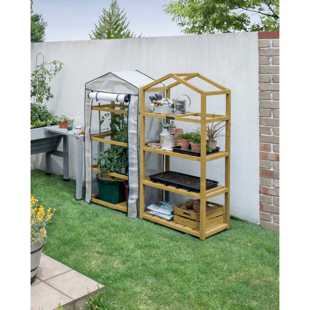 Nursery Greenhouse 4 Tier | Grey