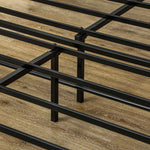 Led Single/double/king Bed Frame With Charging Station | King