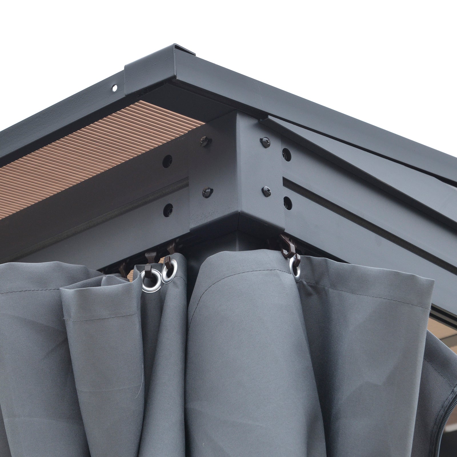 Outdoor Pergola Gazebo Party Tent Sun Shelter 4 X 3m
