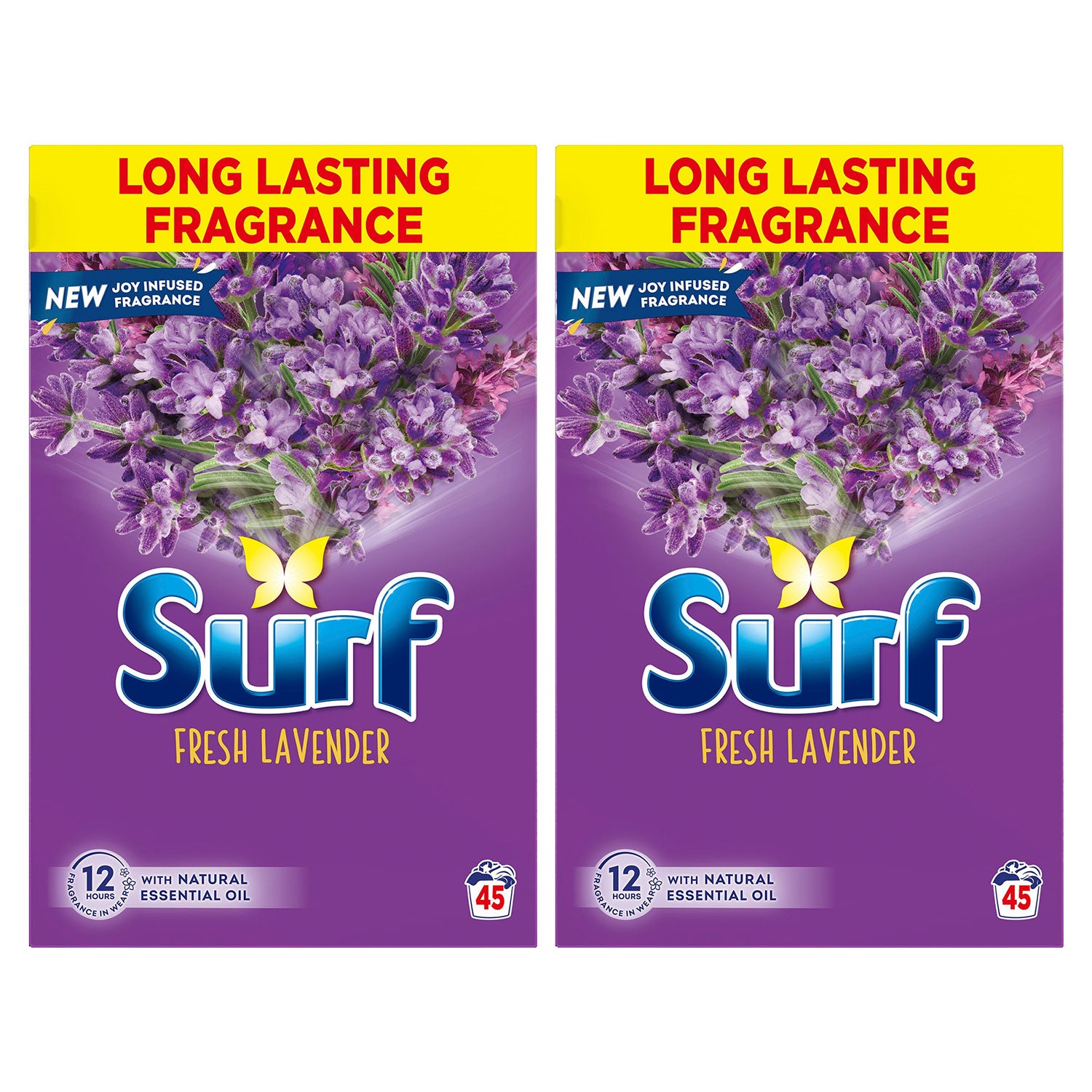Lavender & Spring Jasmine Laundry Powder 2.25kg | Set of 2