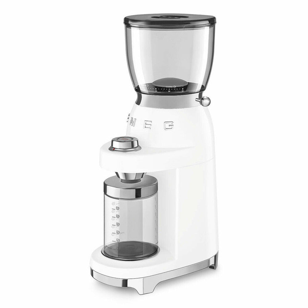 Ecf02, Cgf11, Ects01 Coffee Machine, Grinder & Tamping Set | White
