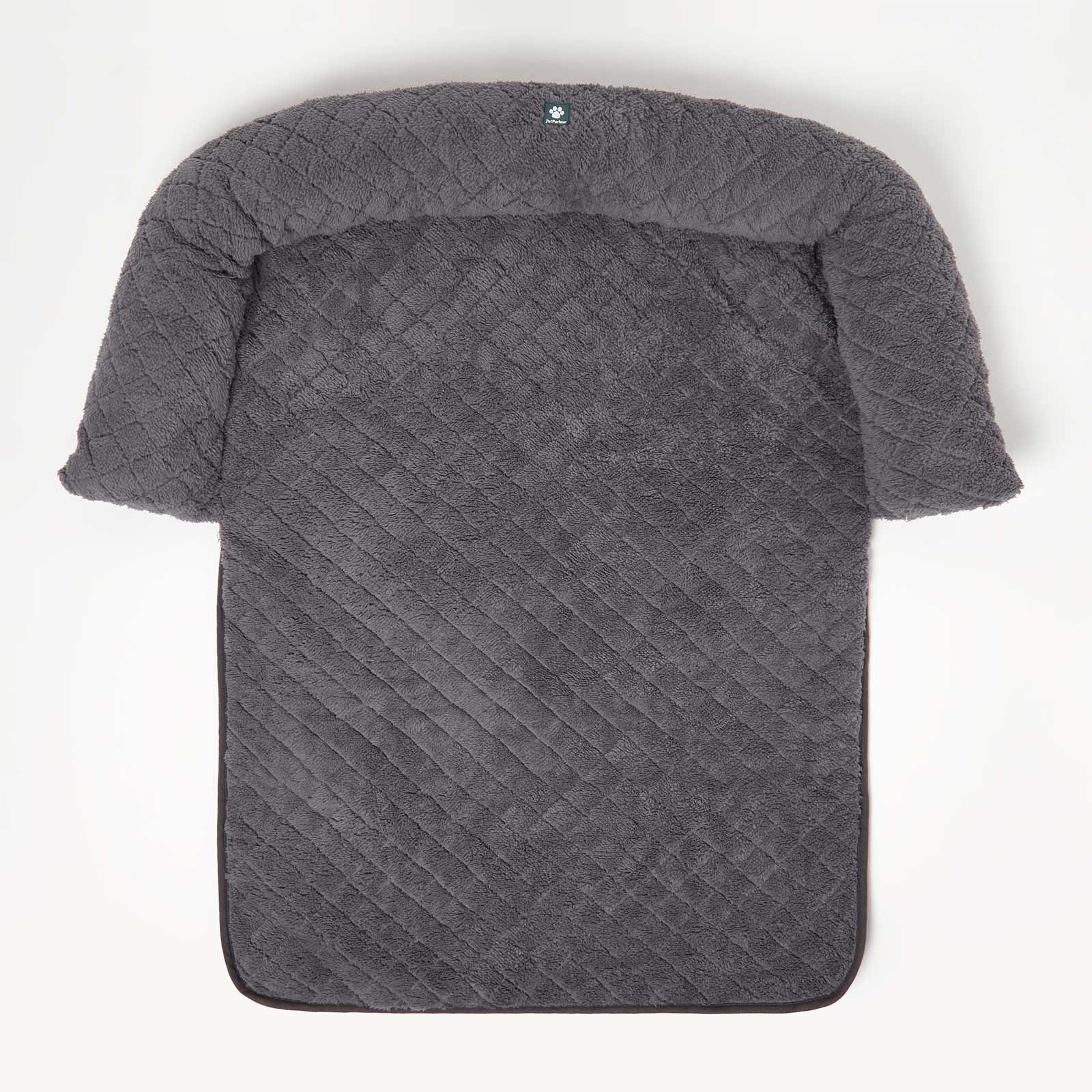 HOMESCAPES Dark Grey Sofa Pet Bed Protector