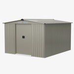 10x8 Ft Large Metal Garden Tool Storage Shed | Grey