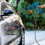 Electric Handheld Pressure Washer Cleaner With 1 Battery | Blue