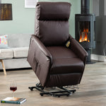 Townsend Electric Lift Assist Rise And Recline Chair | Brown