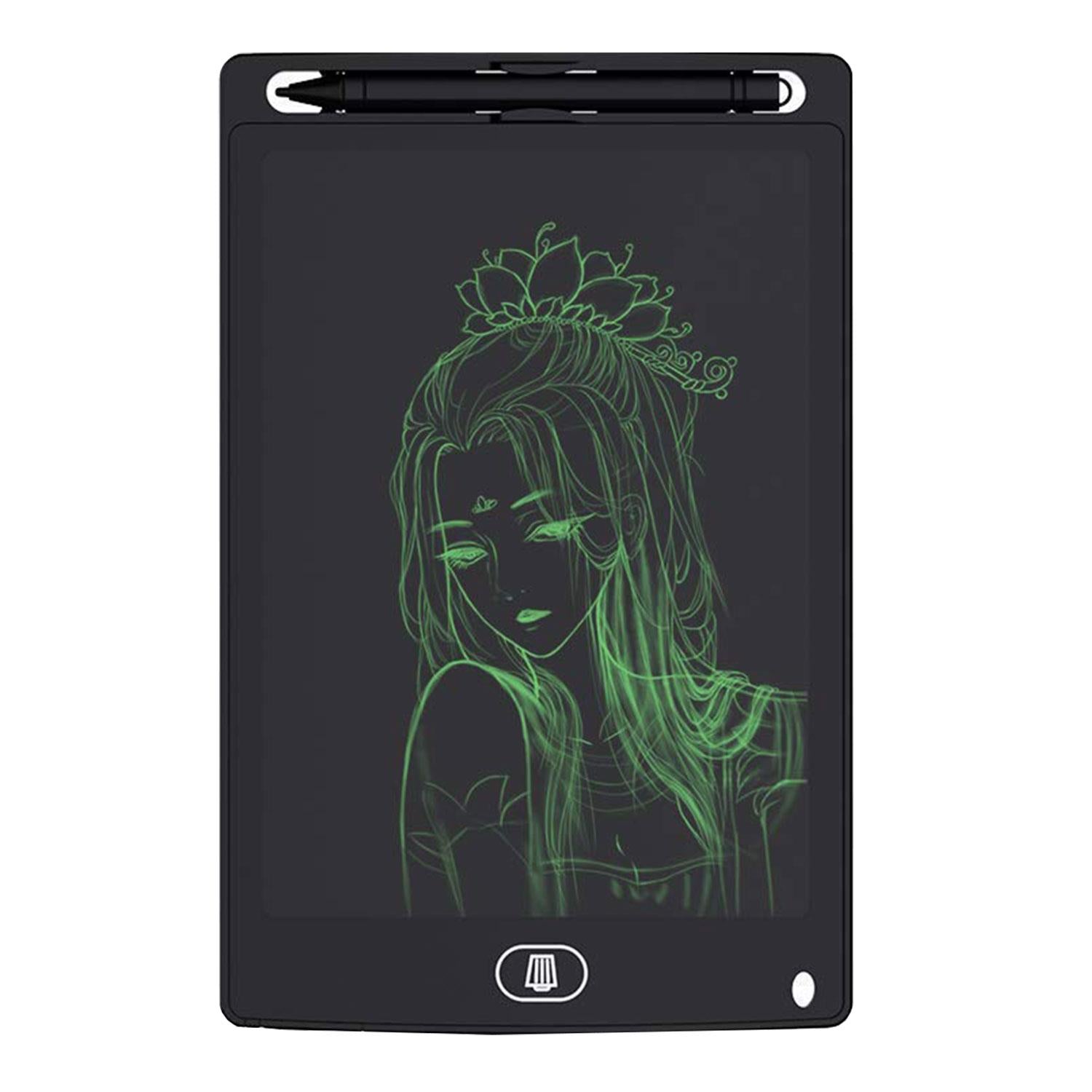 Lcd Writer 8.5 Inch Ultra-bright, Sturdy And Durable Abs, Black