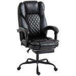 Home Office Chair Reclining Function High Back | Black
