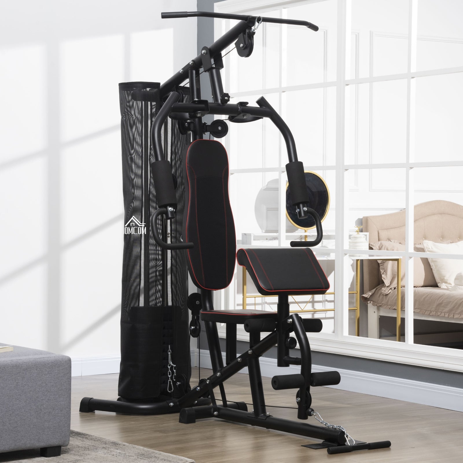 Multi-functional Home Gym Workout Station W/ 45kg Weight