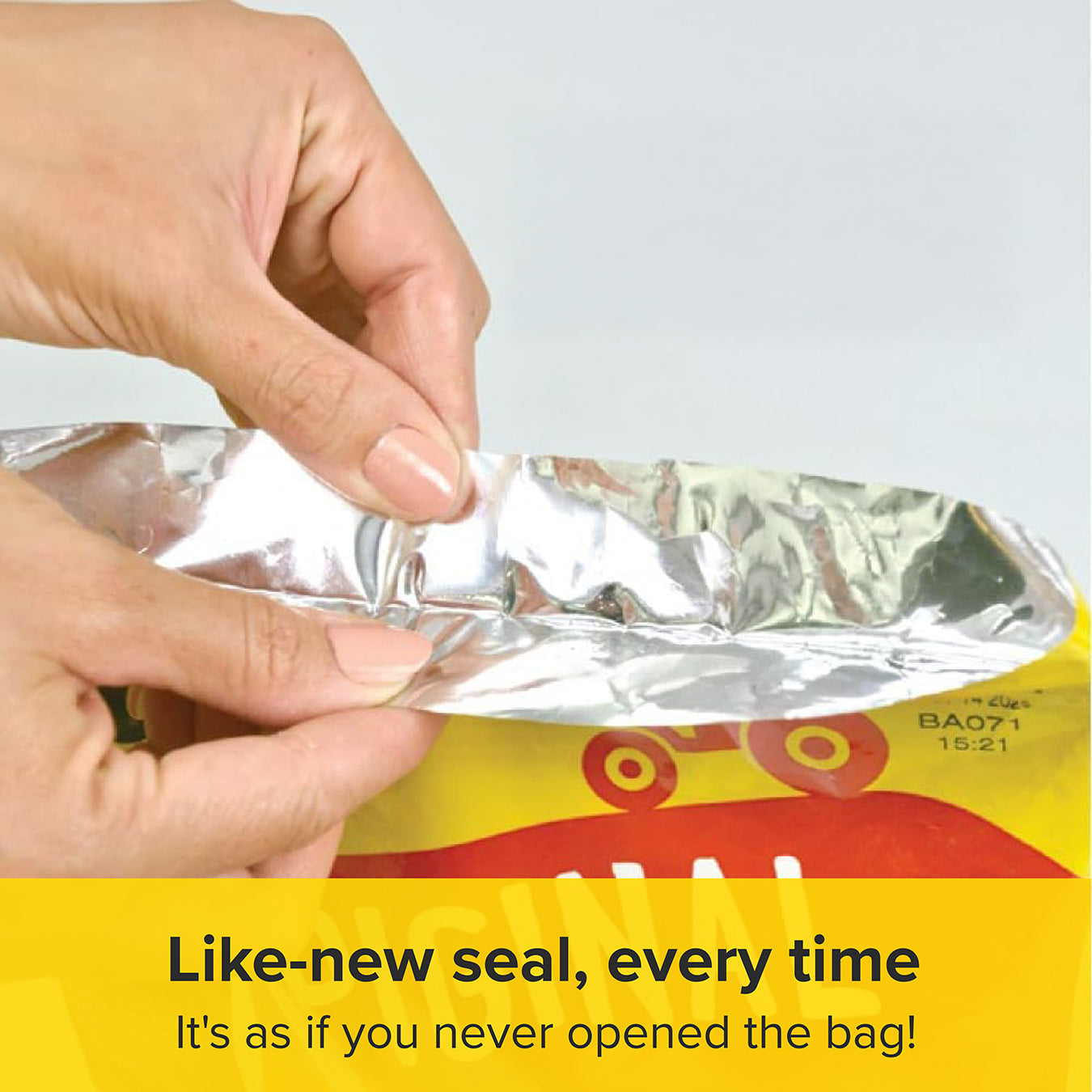 Banana Seal 2-in-1 Bag Sealer & Cutter | Deluxe | Yellow