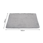 Electric Heated Mattress Pad | Large | Grey