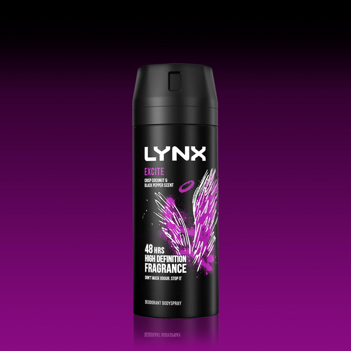 Excite Body Spray Deodorant 48hrs High Definition Fragrance 150ml | Set of 36