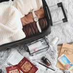 Large 29" Hard Shell Bubble Design Check-in Suitcase Hold Luggage Bag 20kg+ | Large | Black