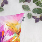 Floral Indoor Outdoor Cushion, Water Resistant