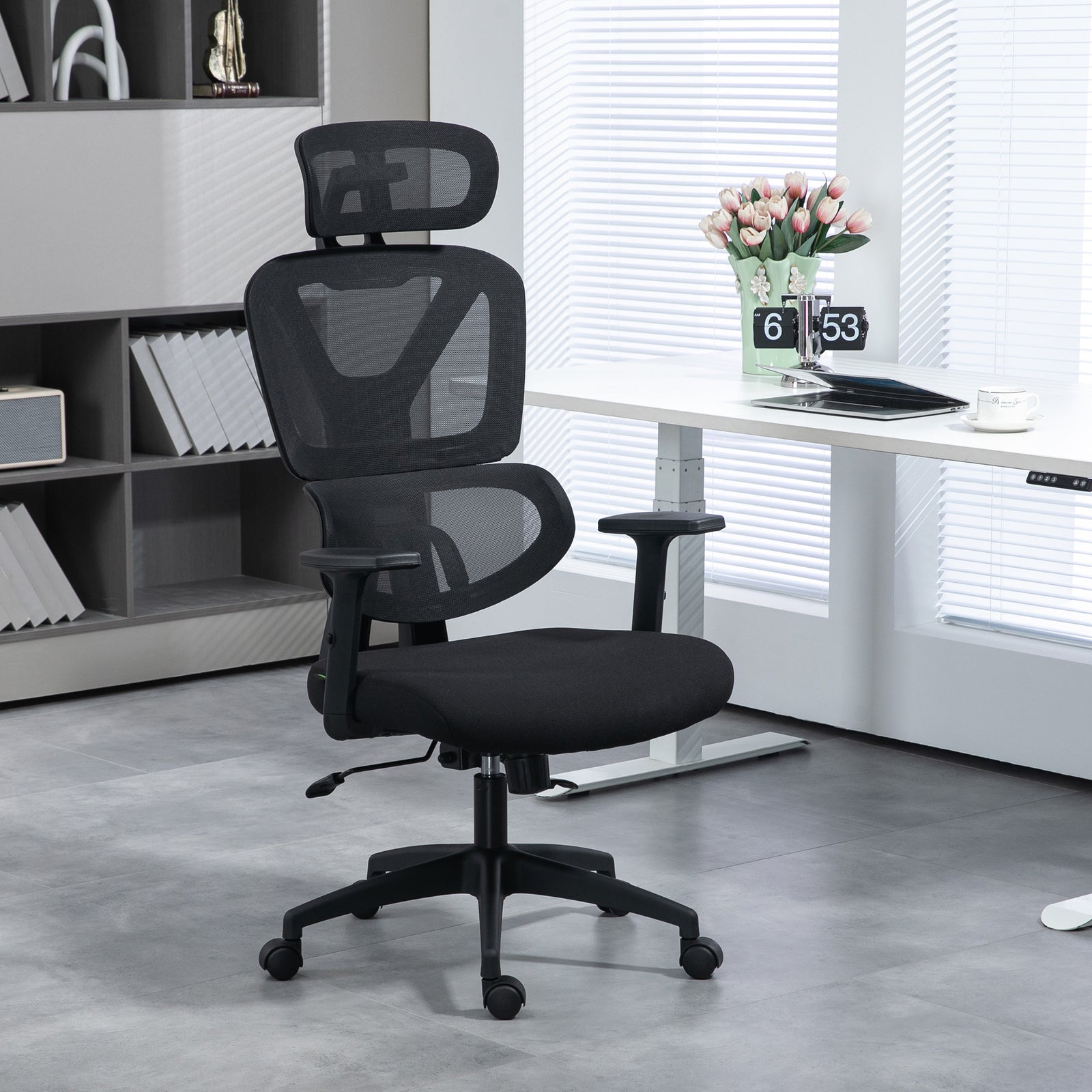 Mesh Office Chair W/ Adjustable Height
