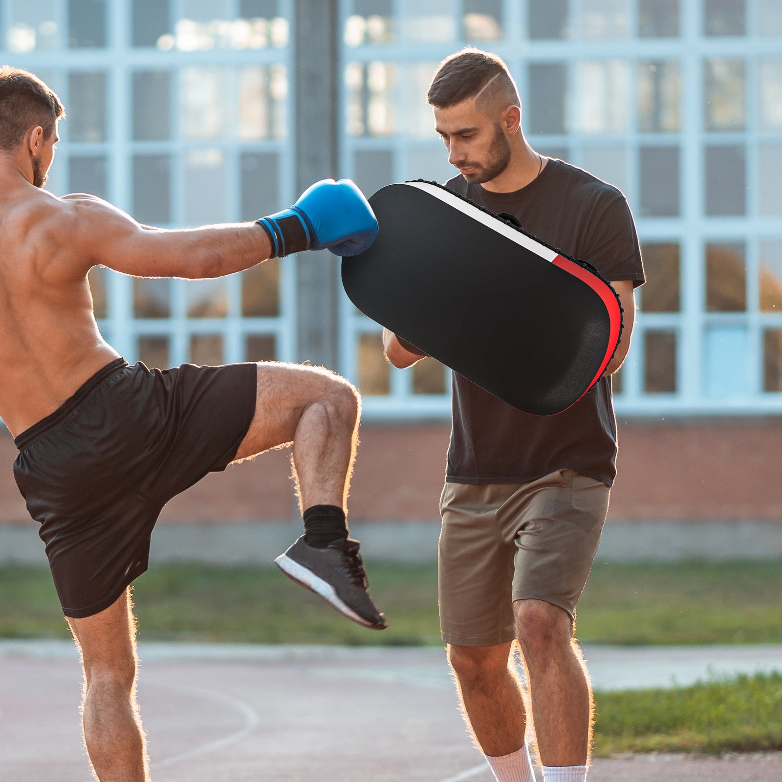 Boxing Pad Shield For Muay Thai | Black