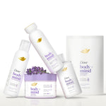 Body + Mind Bath Salts, French Lavender & Oat Milk, 400g | Set-of-6