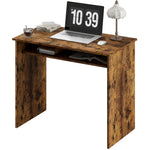 Computer Desk Writing Table Study Workstation Storage | Brown