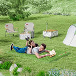 Outsunny 2-person Inflatable Camping Mat, Green