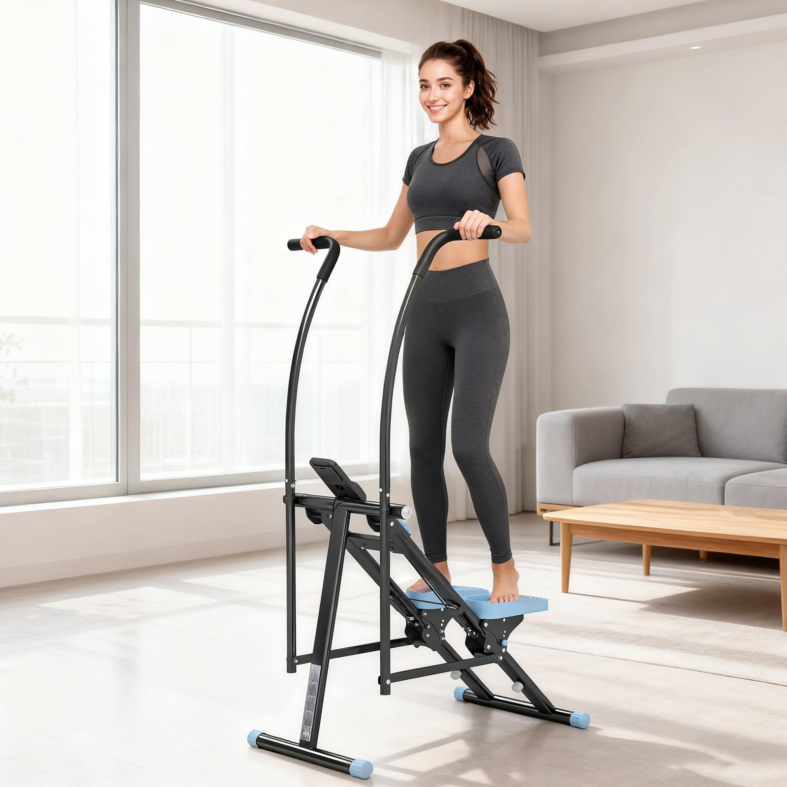 SPORTNOW Stair Stepper For Home Gym Exercise