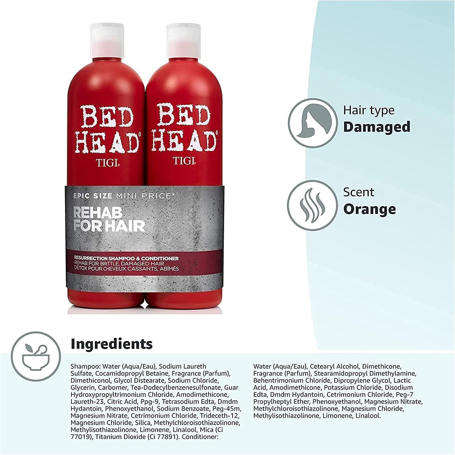 Shampoo & Conditioner Resurrection Duo, 750ml[buy 2]