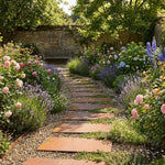 Pre-rusted Metal Stepping Stones Corten Steel Paving 60x25 Cm | Set of 1 | Rust
