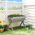 Wooden Raised Planter Stand For Vegetable & Flower