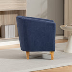 Millie Fabric Accent Chair | Denim Blue