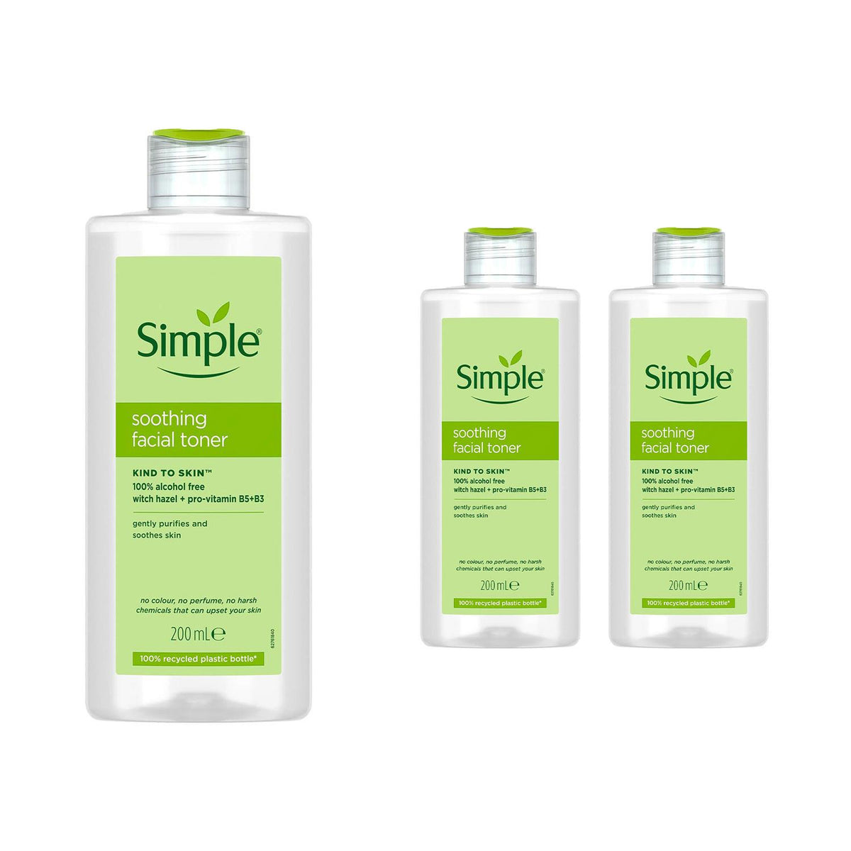 Soothing Facial Toner 200ml Multipack | Set of 3