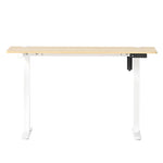 Electric Standing Desk Height Adjustable With Memory Control | Natural