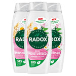 Mineral Therapy Shower Gel Feel Moisturised Mood Boosting 450ml, 3 Pack | 3 | White