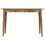 Artisan Furniture Solid Wood 2 Drawer Nordic Writing Desk