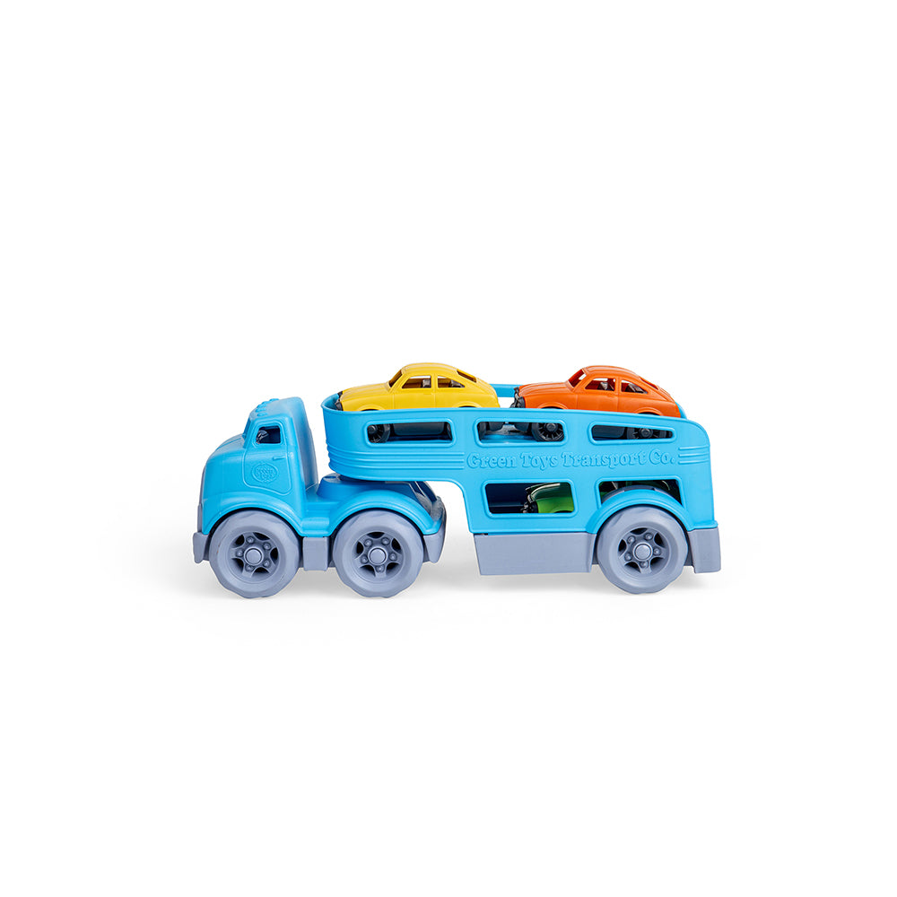 Car Carrier Toy, With 2 Working Ramps And 3 Mini Cars