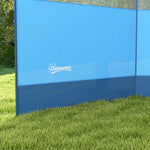 4 Pole Camping Windbreaks With Clear Windows And Carry Bag | Blue