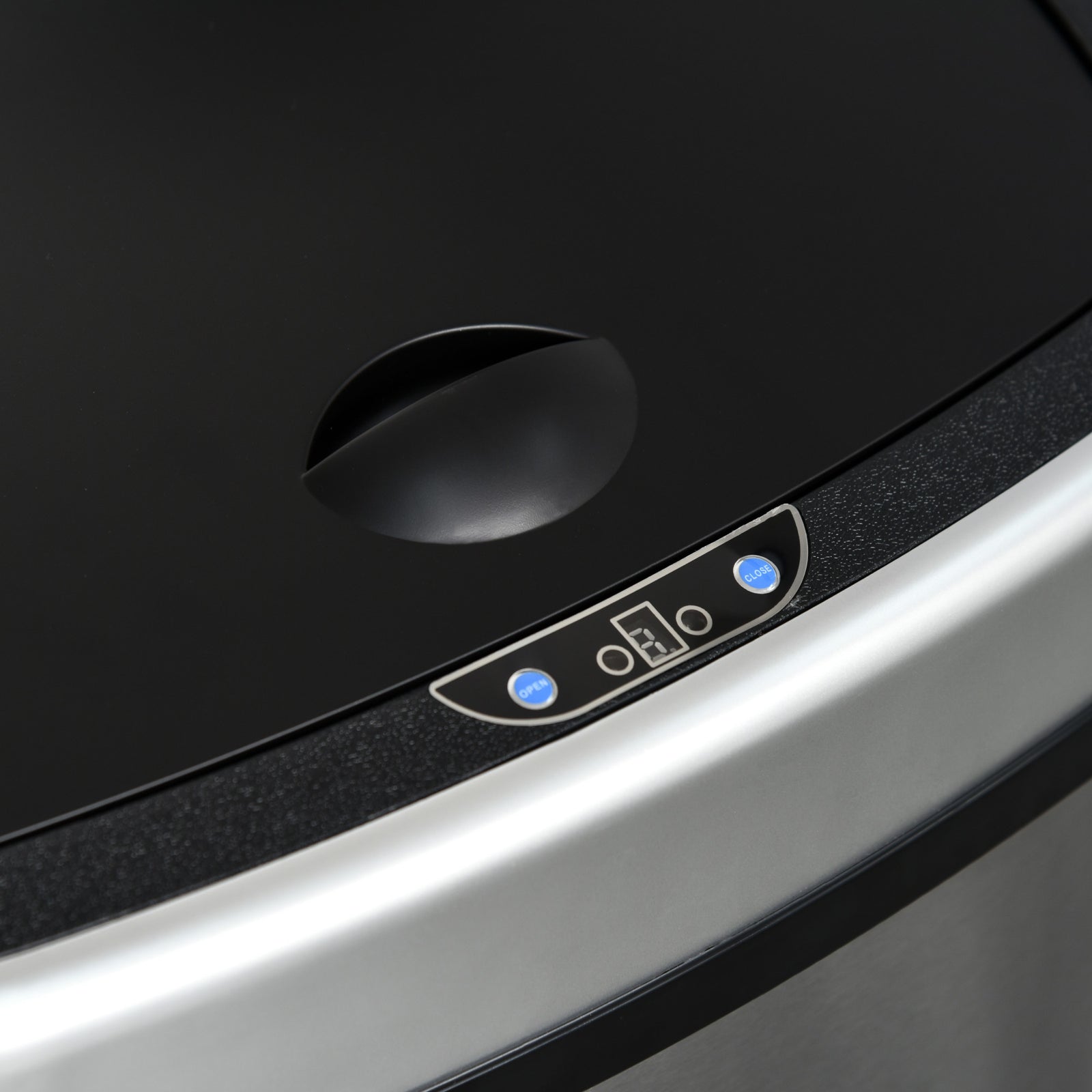 58/48l Sensor Dustbin Touchless Automatic Stainless Steel | Large | Brown