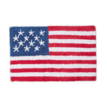 Usa Flag Cotton Bath Mat