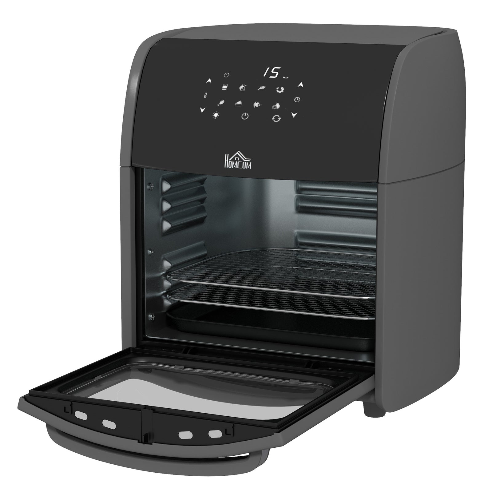 12l Air Fryer Oven With 8 Preset Modes 1800w | One Size