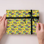 Gift Wrap, 4 Sheet 4 Tag, Bundle Official Product