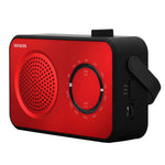 R-190 Portable Analogue Radio With Am/fm | Red