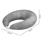 Lavio Gaming Arm Pillow Ergonomic U-shaped For Lap Back Support Reading Working
