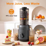 200w Cold Press Juicer Slow Masticating Machine | Grey