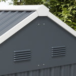 7 X 6 Ft Metal Garden Shed Outdoor Storage Shed