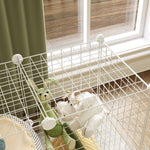 Small Animals Cage Diy 36 Panels Pet Playpen, For Rabbit Chinchilla