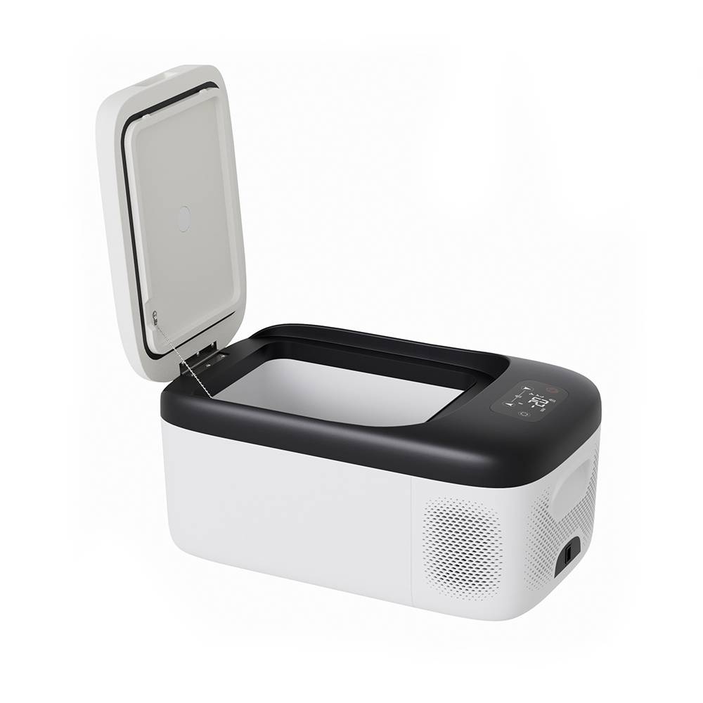 16l / 23l Portable Car Fridge Freezer Compressor Refrigerator With Display Down To -20℃ | Small | White